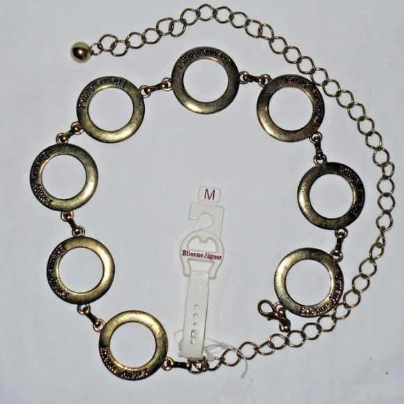 True Vintage Rare Metal Circle Chain Link Sexy Stylish Fashion Belt main image 6